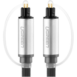 Кабель мультимедійний Optical Toslink 1.5m AV108 black Ugreen (10542)