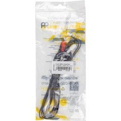 Кабель мультимедійний 3.5mm M to 2xRCA M 2.5m PowerPlant (CA914326)
