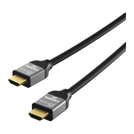 Кабель мультимедійний HDMI M to HDMI M 2.0m V2.1 8K 60Hz HDR10 HLG 48Gbp J5create (JDC53-N)