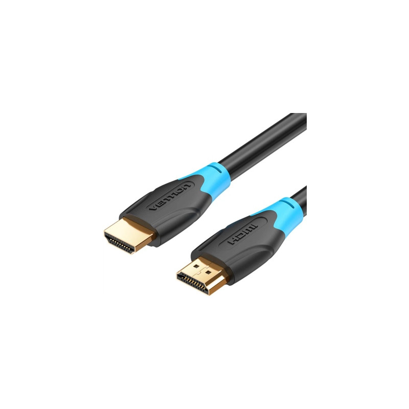Кабель мультимедійний HDMI M to HDMI M 1.5m black Vention (AACBG)