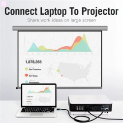 Кабель мультимедійний HDMI M to HDMI M 1.5m black Vention (AACBG)