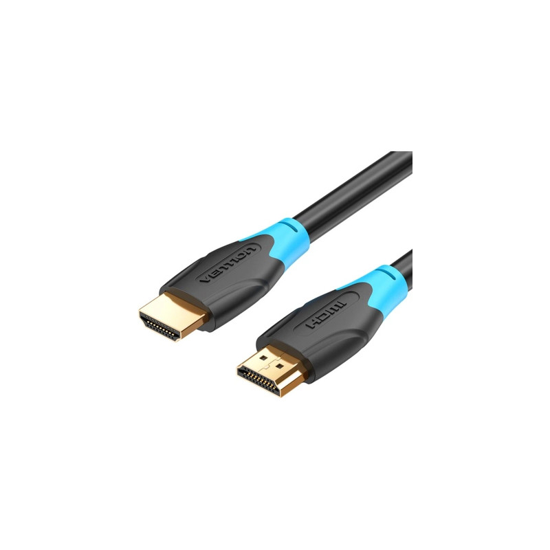 Кабель мультимедійний HDMI M to HDMI M 10.0m black Vention (AACBL)