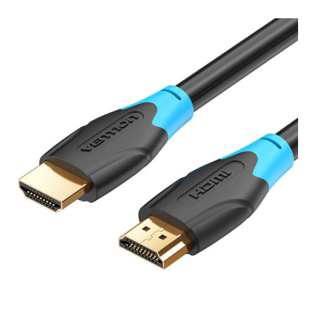 Кабель мультимедійний HDMI M to HDMI M 15.0m black Vention (AACBN)