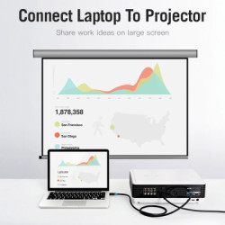 Кабель мультимедійний HDMI M to HDMI M 15.0m black Vention (AACBN)