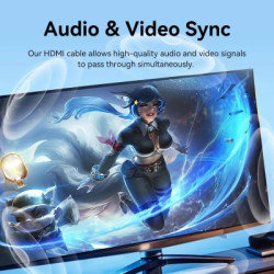 Кабель мультимедійний HDMI M to HDMI M 20.0m black Vention (AACBQ)