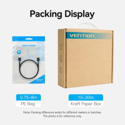 Кабель мультимедійний HDMI M to HDMI M 20.0m black Vention (AACBQ)