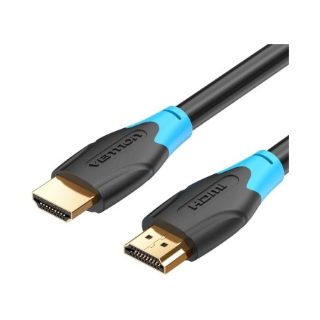 Кабель мультимедійний HDMI M to HDMI M 25.0m black Vention (AACBS)