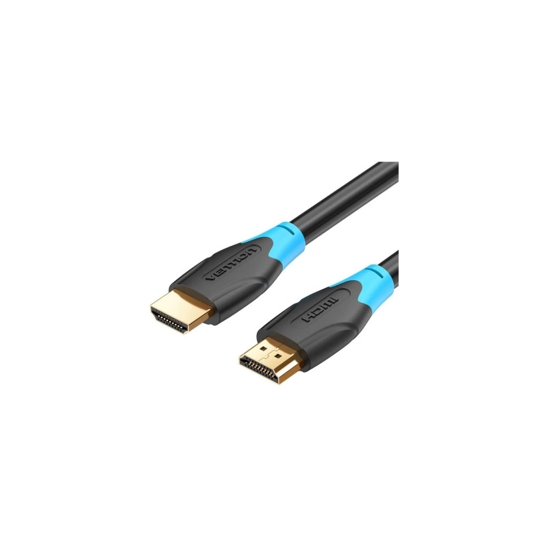 Кабель мультимедійний HDMI M to HDMI M 30.0m black Vention (AACBT)