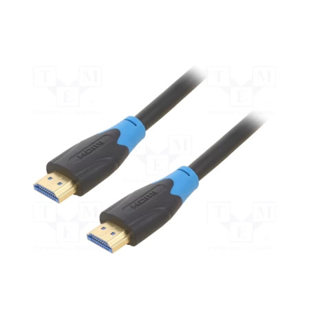 Кабель мультимедійний HDMI M to HDMI M 1.0m black Vention (AAGBF)