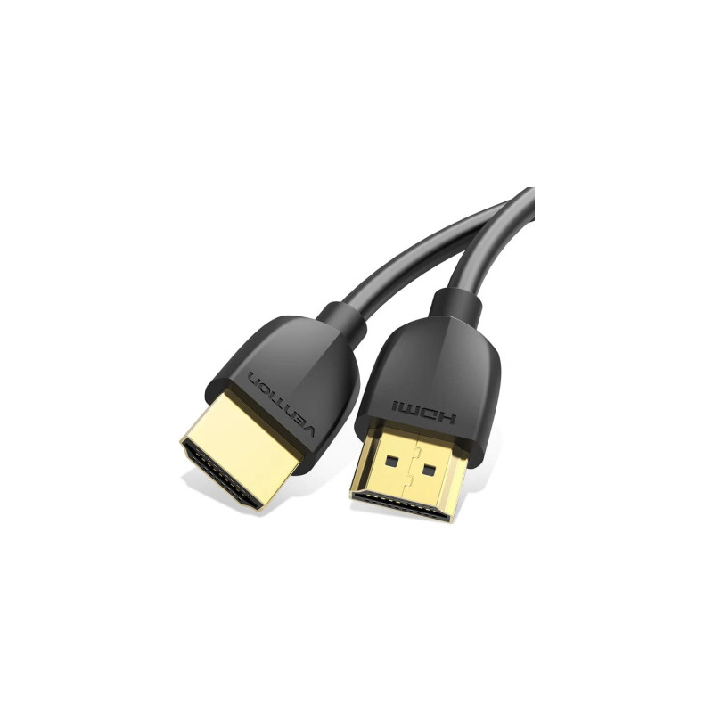 Кабель мультимедійний HDMI M to HDMI M 1.0m black Vention (AAIBF)