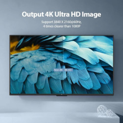 Кабель мультимедійний HDMI M to HDMI M 3.0m black Vention (AAIBI)