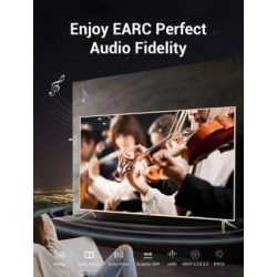 Кабель мультимедійний HDMI M to HDMI M 1.0m 8K black Vention (AANBF)