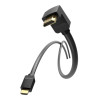 Кабель мультимедійний HDMI M to HDMI M 3.0m 90° corner black Vention (AAQBI)