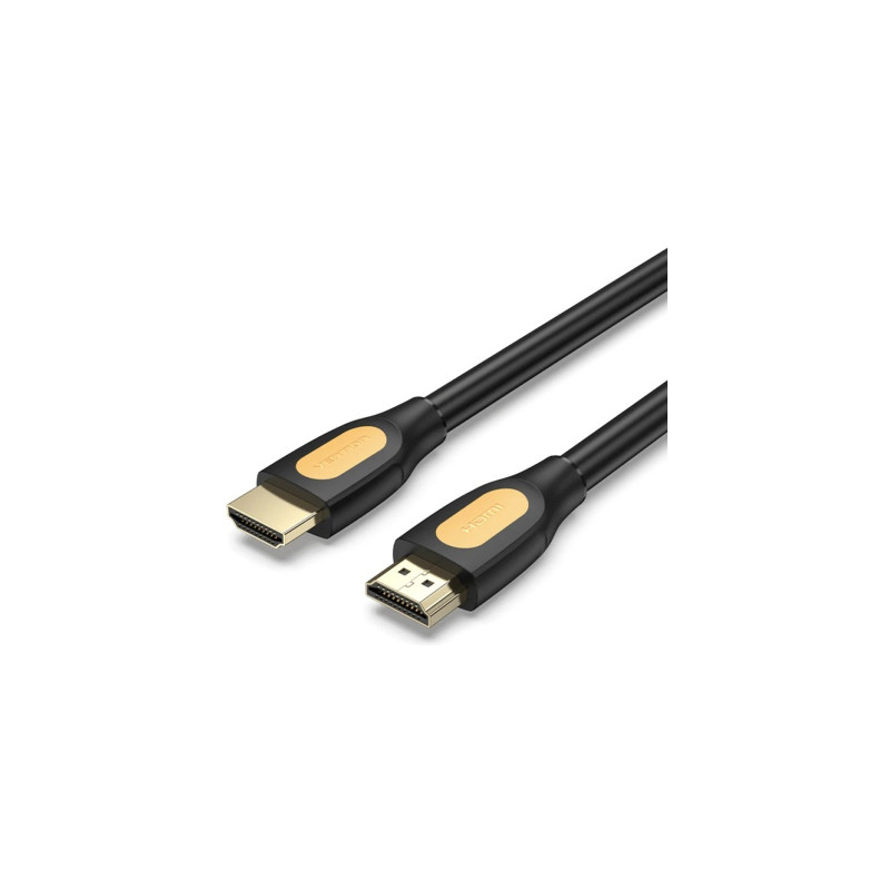 Кабель мультимедійний HDMI M to HDMI M 5.0m 4K black Vention (ALIBJ)