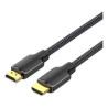 Кабель мультимедійний HDMI M to HDMI M 5.0m 4K cotton braided black Vention (ALLBJ)