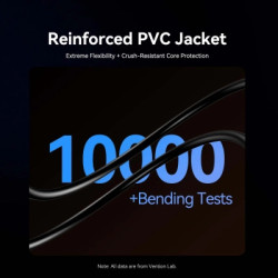 Кабель мультимедійний HDMI M to HDMI M 80.0m 4K fiber optic black Vention (ALSBAF)