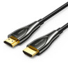 Кабель мультимедійний HDMI M to HDMI M 20.0m 4K fiber optic black Vention (ALSBQ)