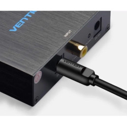 Кабель мультимедійний Optical Toslink 1.0m black Vention (BAEBF)