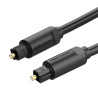 Кабель мультимедійний Optical Toslink 1.5m black Vention (BAEBG)