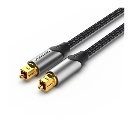 Кабель мультимедійний Optical Toslink 1.0m gray Vention (BAVHF)