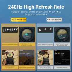 Кабель мультимедійний DisplayPort M to DisplayPort M 3.0m black Vention (HCCBI)