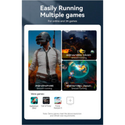 Кабель мультимедійний DisplayPort M to DisplayPort M 1.5m V1.4 8K black Vention (HCDBG)