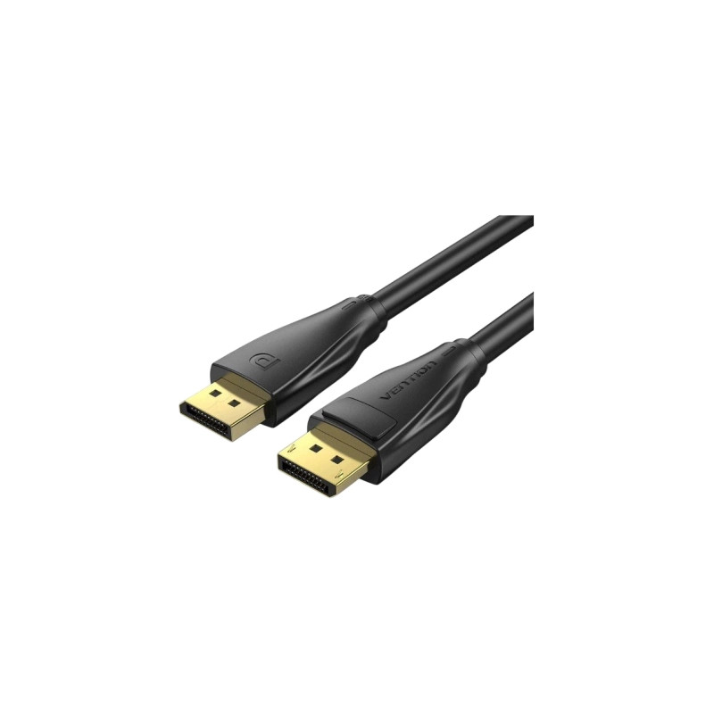 Кабель мультимедійний DisplayPort M to DisplayPort M 3.0m V1.4 8K black Vention (HCDBI)