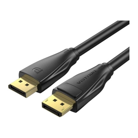 Кабель мультимедійний DisplayPort M to DisplayPort M 3.0m V1.4 8K black Vention (HCDBI)