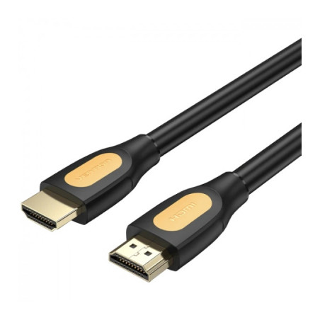 Кабель мультимедійний HDMI M to HDMI M 5.0m V2.0 4K 60Hz black Vention (ALIBJ)