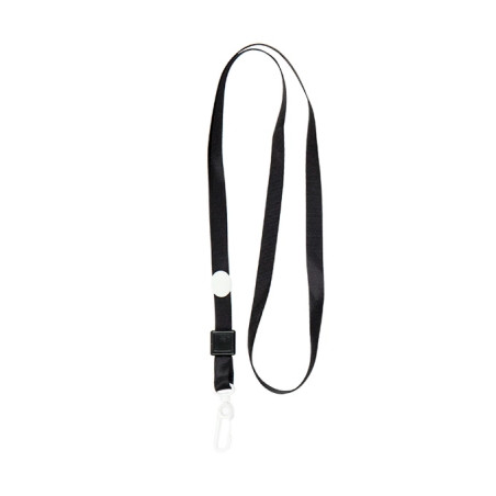Шнурок для бейджа Axent з карабіном, чорний (4531-01-A)