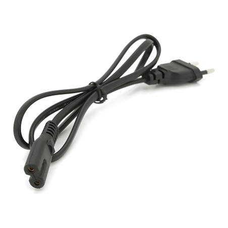Кабель живлення C7 0.8m 0.5mm2 black Voltronic (PC-184CEE7/16-C7-CCA-1,0)
