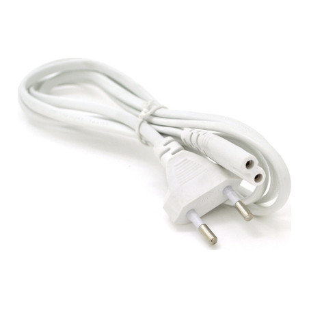 Кабель живлення C7 1.5m 0.5mm2 white Voltronic (PC-184CEE7/16-C7-CCA-1,5)
