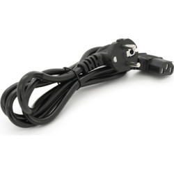 Кабель живлення C13 1.5m 0.75mm2 90° corner Voltronic (PC-186A CEE7/7-C13-CCA15)