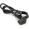 Кабель живлення C13 1.5m 0.75mm2 90° corner Voltronic (PC-186A CEE7/7-C13-CCA15)