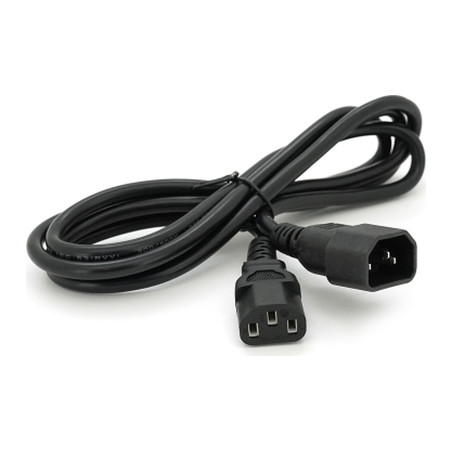Кабель живлення C13 to C14 1.8m 0.75mm2 OEM Voltronic (PC-IEC C13-C14 CCA18)