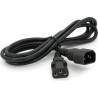 Кабель живлення C13 to C14 1.8m 0.75mm2 OEM Voltronic (PC-IEC C13-C14 CCA18)