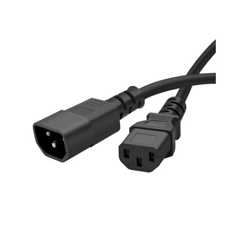 Кабель живлення C13 to C14 1.8m black ColorWay (CW-CBP087-BK)