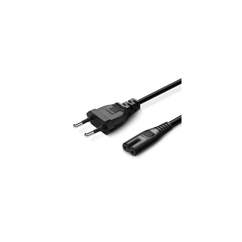 Кабель живлення C7 3m black ColorWay (CW-CBP086-BK)