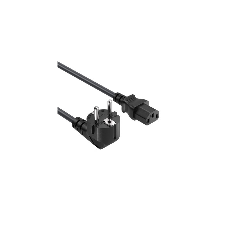 Кабель живлення C13 1.8m black ColorWay (CW-CBP082-BK)