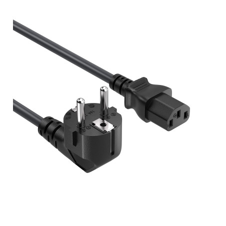 Кабель живлення C13 1.8m black ColorWay (CW-CBP082-BK)