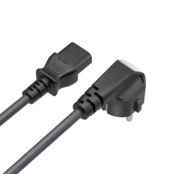 Кабель живлення C13 1.8m black ColorWay (CW-CBP082-BK)