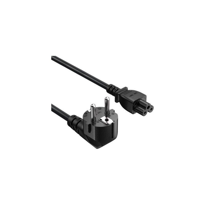 Кабель живлення C5 1.8m black ColorWay (CW-CBP083-BK)