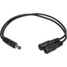 Кабель живлення DC M to 2xDC F 5.5x2.1mm PowerPlant (CA914890)
