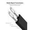 Кабель для передачі даних SATA 3 Data Cable 0.5m 90° corner US217 Black Ugreen (30797)