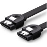Кабель для передачі даних SATA 3 Data Cable 0.5m US217 Black Ugreen (30796)