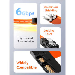 Кабель для передачі даних SATA III 0.5m 90° corner Cabletime (CA915903)