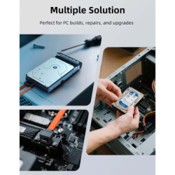 Кабель для передачі даних SATA III 0.5m 90° corner Cabletime (CA915903)