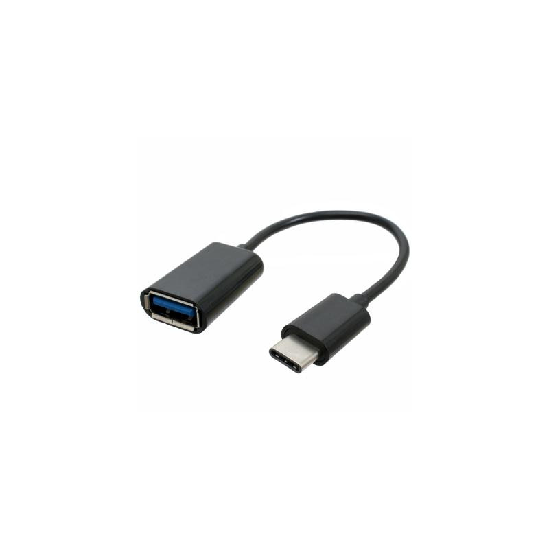 Перехідник OTG USB 2.0 AF to USB-C 0.15m Patron (PN-OTG-TYPE-C)