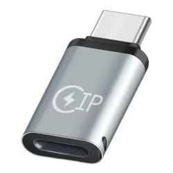 Перехідник Lightning F to USB-C M gray XoKo (XK-AC-027)