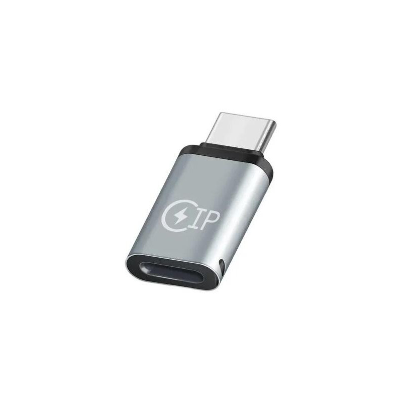 Перехідник Lightning F to USB-C M gray XoKo (XK-AC-027)